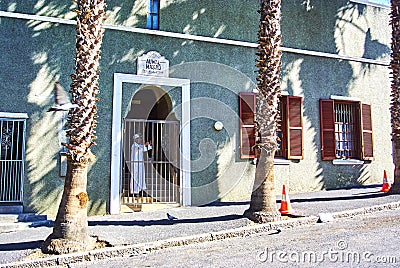 Oldest Mosque of cape town in Bo-Kaap Editorial Stock Photo